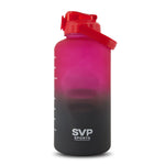 SVP Sports - Bouteille d'eau d'hydratation de 128 oz (128OZ-REDGRY) 