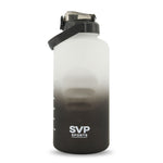 SVP Sports - Bouteille d'eau d'hydratation de 128 oz (128OZ-WHTBLK) 