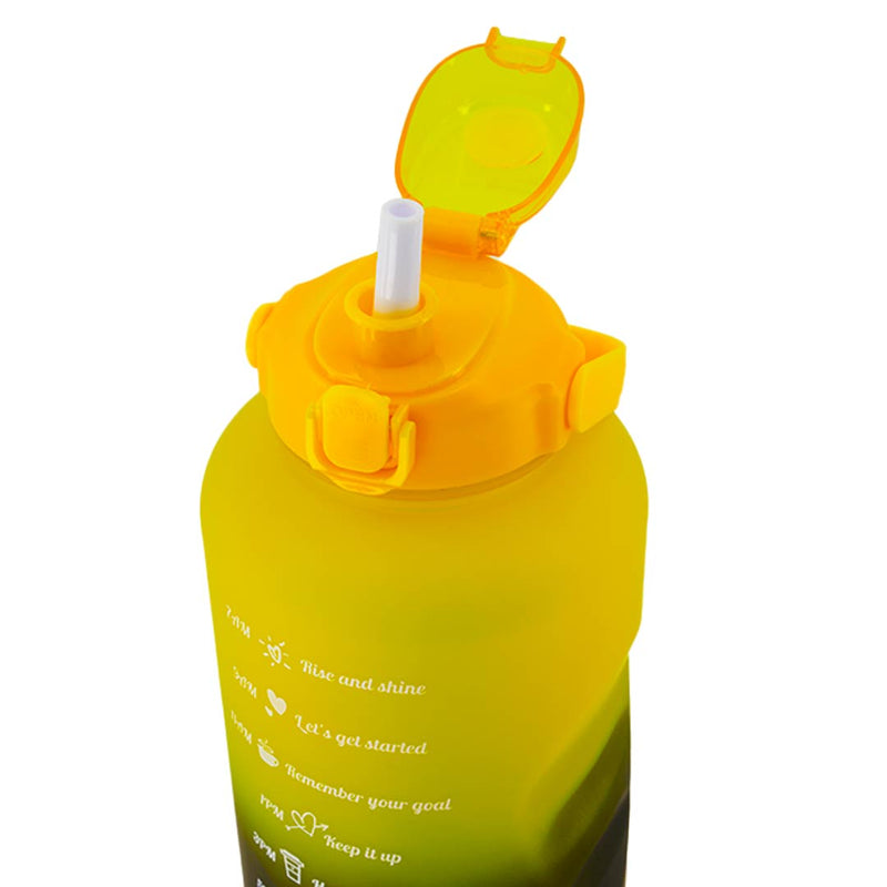 SVP Sports - 128oz Hydration Water Bottle (128OZ-YLWBLK)