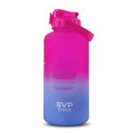 SVP Sports - Bouteille d'eau d'hydratation de 128 oz (128OZ-PNKBLU) 