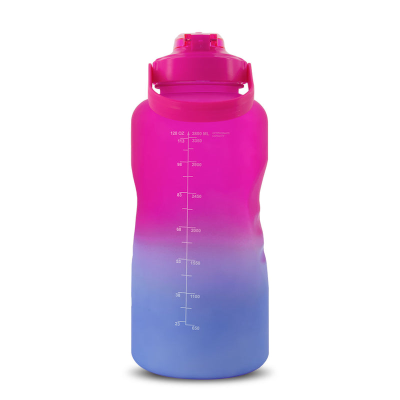 SVP Sports - 128oz Hydration Water Bottle (128OZ-PNKBLU)