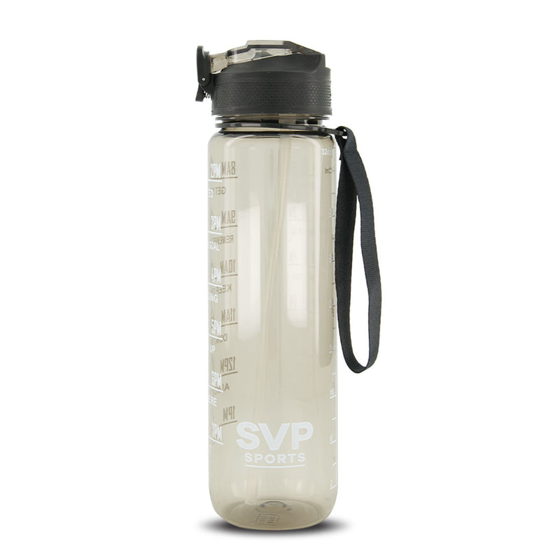 SVP Sports - Bouteille d'eau d'hydratation de 32 oz (32OZ-BLKCLEAR) 