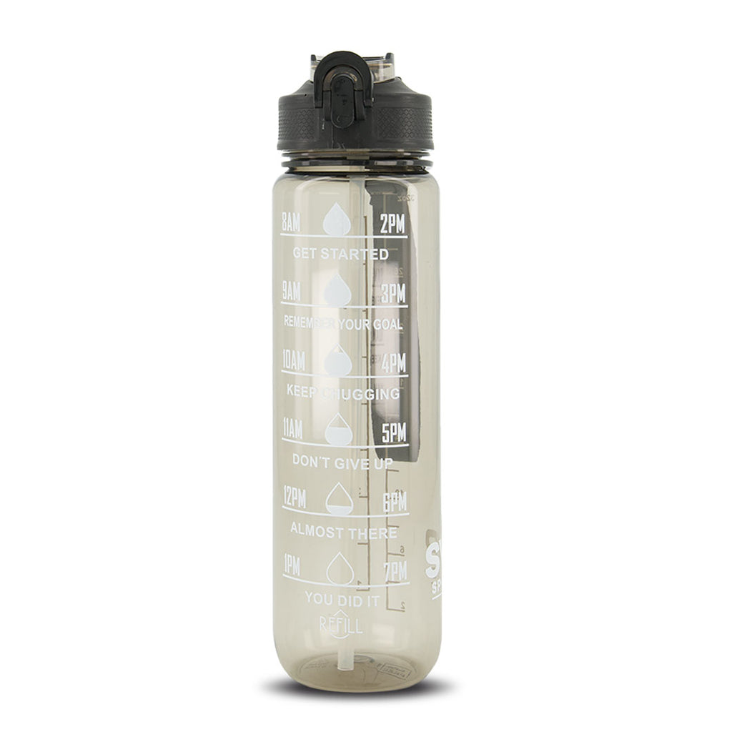 SVP Sports - 32oz Hydration Water Bottle (32OZ-BLKCLEAR)