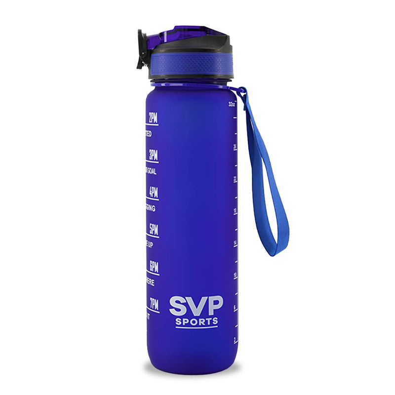 SVP Sports - Bouteille d'eau d'hydratation de 32 oz (32 OZ-BLU) 