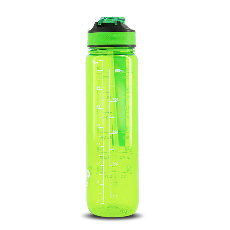 SVP Sports - 32oz Hydration Water Bottle (32OZ-GRNCLEAR)