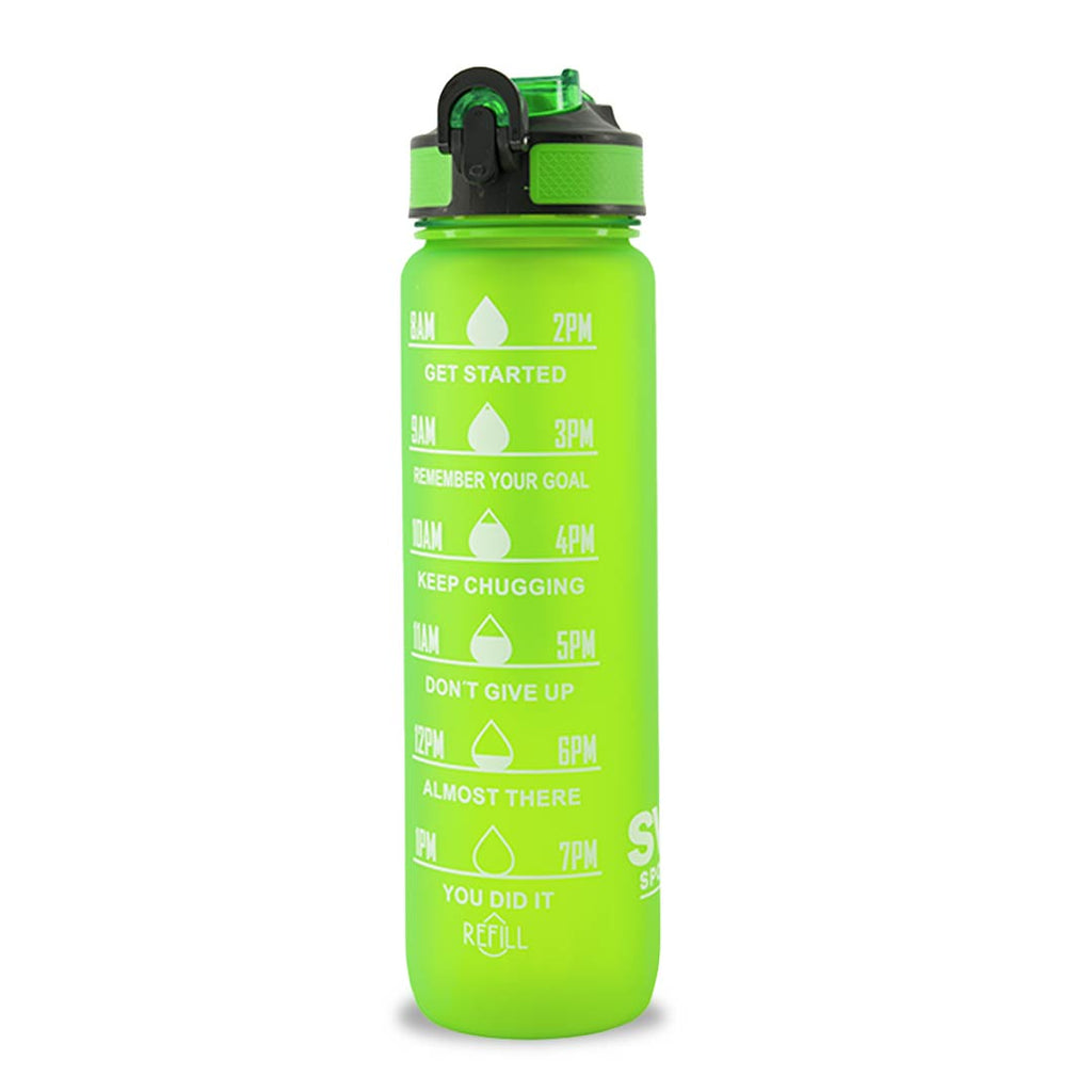 SVP Sports - 32oz Hydration Water Bottle (32OZ-GRN)