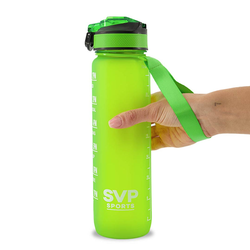 SVP Sports - 32oz Hydration Water Bottle (32OZ-GRN)