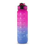 SVP Sports - Bouteille d'eau d'hydratation de 32 oz (32OZ-PNKBLU) 