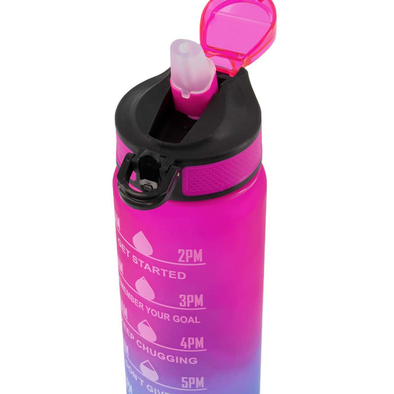 SVP Sports - Bouteille d'eau d'hydratation de 32 oz (32OZ-PNKBLU) 