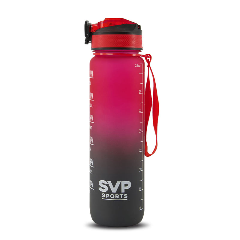 SVP Sports - Bouteille d'eau d'hydratation de 32 oz (32OZ-REDGRY) 