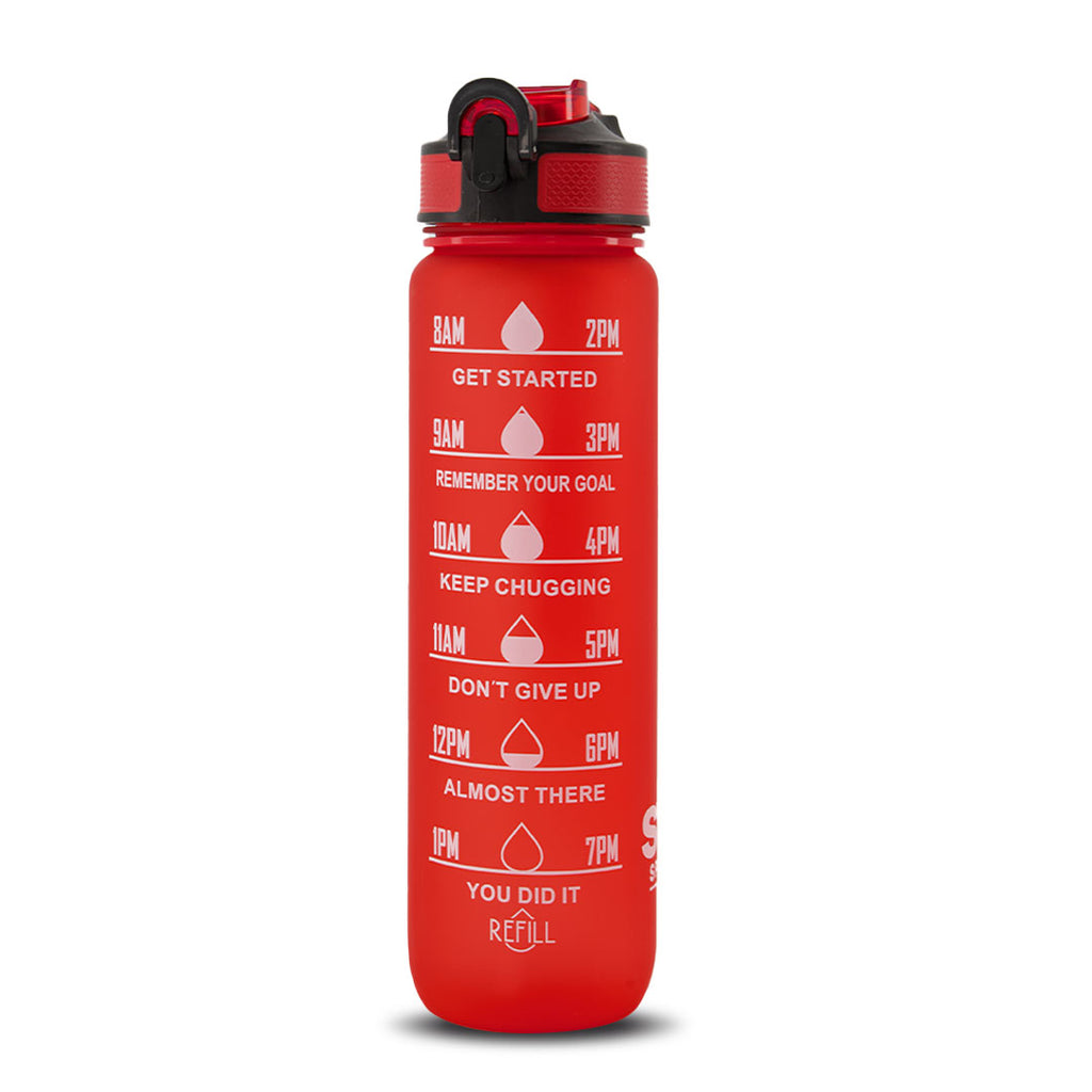 SVP Sports - Bouteille d'eau d'hydratation de 32 oz (32 OZ-ROUGE) 