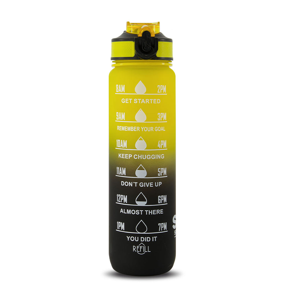 SVP Sports - 32oz Hydration Water Bottle (32OZ-YLWBLK)