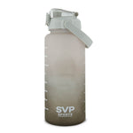 SVP Sports - 64oz Hydration Water Bottle (64OZ-GRYBLK)
