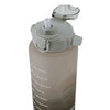 SVP Sports - Bouteille d'eau d'hydratation de 64 oz (64OZ-GRYBLK) 
