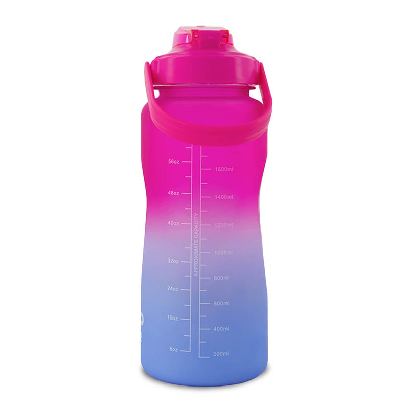 SVP Sports - 64oz Hydration Water Bottle (64OZ-PNKBLU)