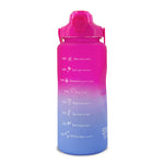 SVP Sports - 64oz Hydration Water Bottle (64OZ-PNKBLU)
