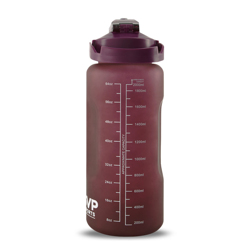 SVP Sports - 64oz Hydration Water Bottle (64OZ-BUR)