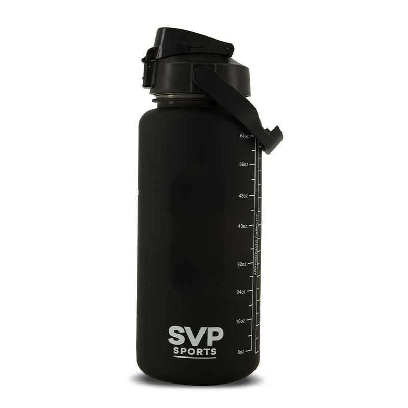 SVP Sports - 64oz Hydration Water Bottle (64OZ-SOLIDBLK)