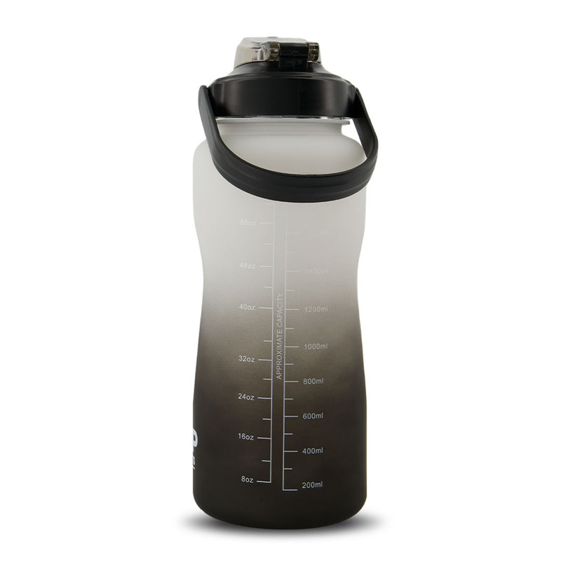 SVP Sports - 64oz Hydration Water Bottle (64OZ-WHTBLK)