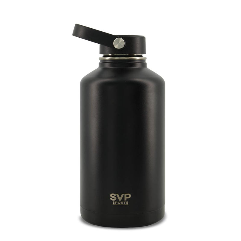 SVP Sports - 64oz Insulated Thermal Bottle - Hydra Max (64OZ-SVP-BLK)