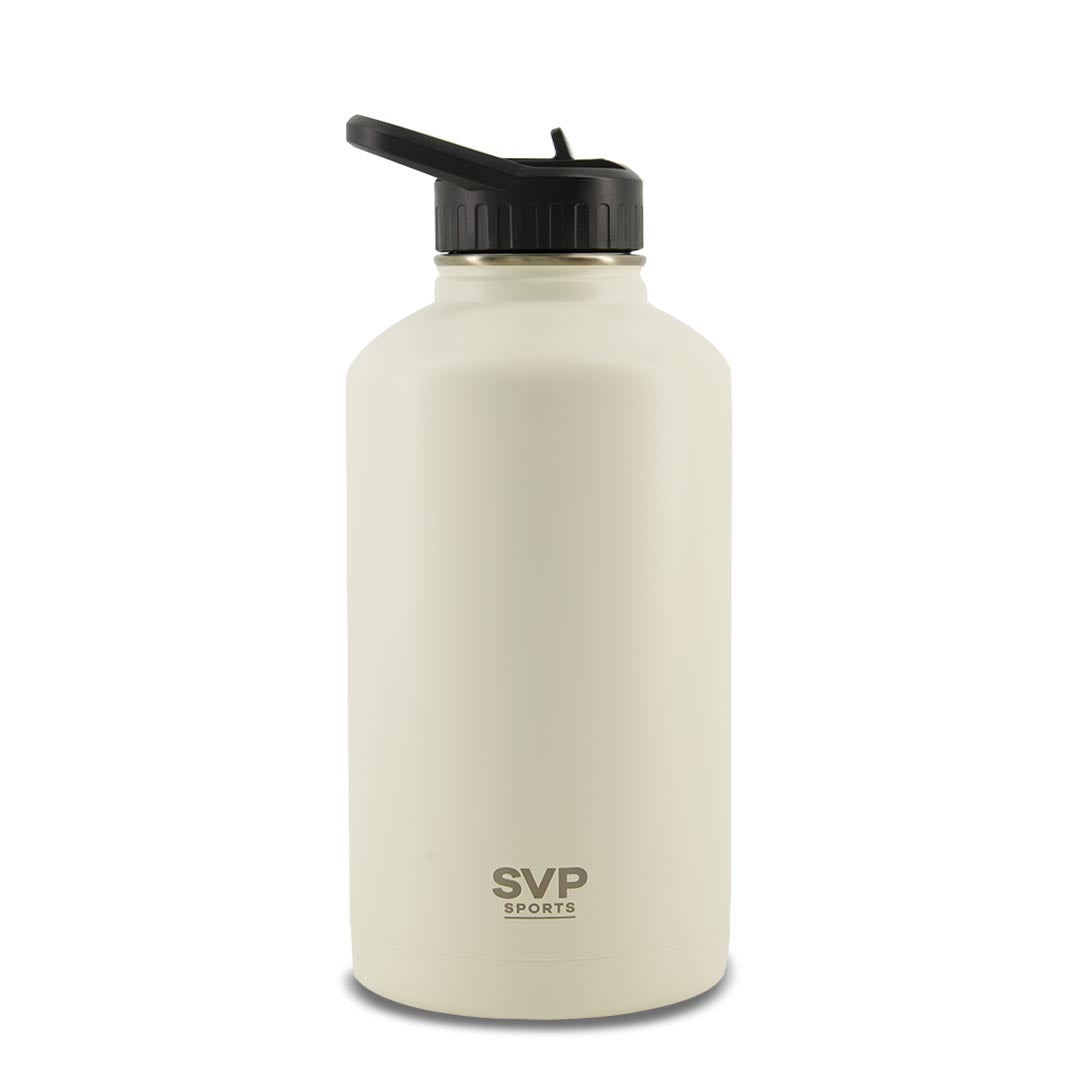 SVP Sports - 64oz Insulated Thermal Bottle - Hydra Max (64OZ-SVP-CREAM