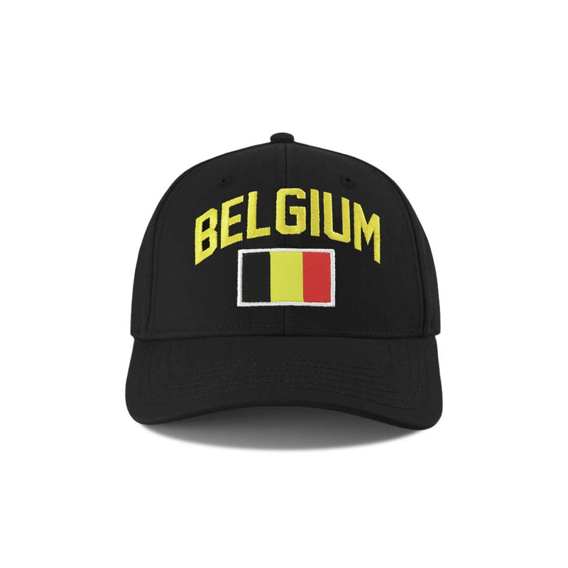 SVP Sports - Men's Belgium Flag Dad Hat (MEXXPSHMHDCC1PB 00BLK)