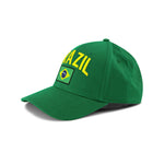 SVP Sports - Men's Brazil Flag Dad Hat (MEXXPSFMHDCC1PB 30GRN)