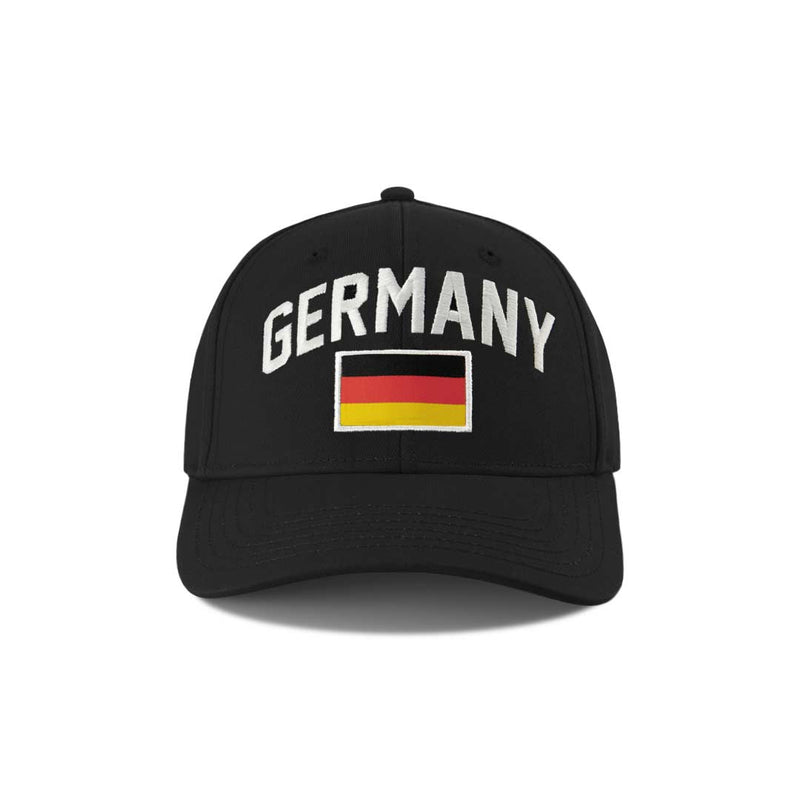 SVP Sports - Men's Germany Flag Dad Hat (MEXXPSTMHDCC1PB 00BLK)