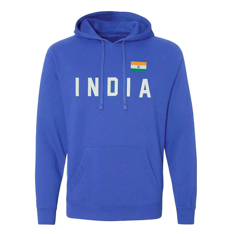 SVP Sports - Men's India Flag Hoodie (MEXXPY8MLOFA1PB 40BLU)