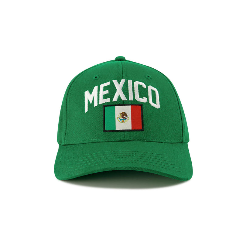 SVP Sports - Men's Mexico Flag Dad Hat (MEXXPSIMHDCC1PB 30DGR)