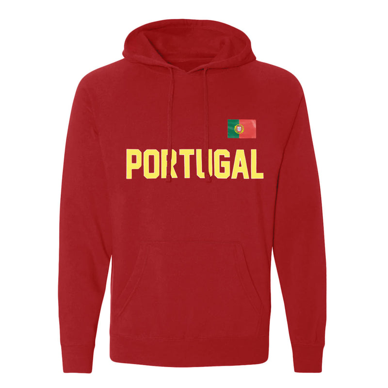 SVP Sports - Men's Portugal Flag Hoodie (MEXXPY5MLOFA1PB 62RED)