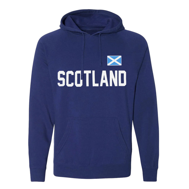 SVP Sports - Men's Scotland Flag Hoodie (MEXXPYHMLOFA1PB 40BLU)