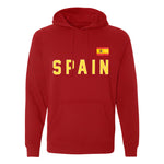 SVP Sports - Men's Spain Flag Hoodie (MEXXPYKMLOFA1PB 62RED)