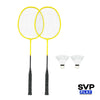 SVP Play - 2 Pack Carbonfibre Badminton Racquet Set (SSO-050)