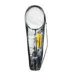 SVP Play - 4 Pack Steel Badminton Racquet Set With Net (SSO-047B4)