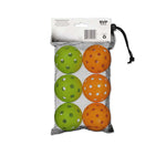 SVP Play - 6 Pack Indoor & Outdoor Pickleballs (SPK028)