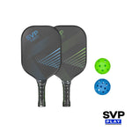 SVP Play - Fibreglass Pickleball Racquet Set (SSE1214)