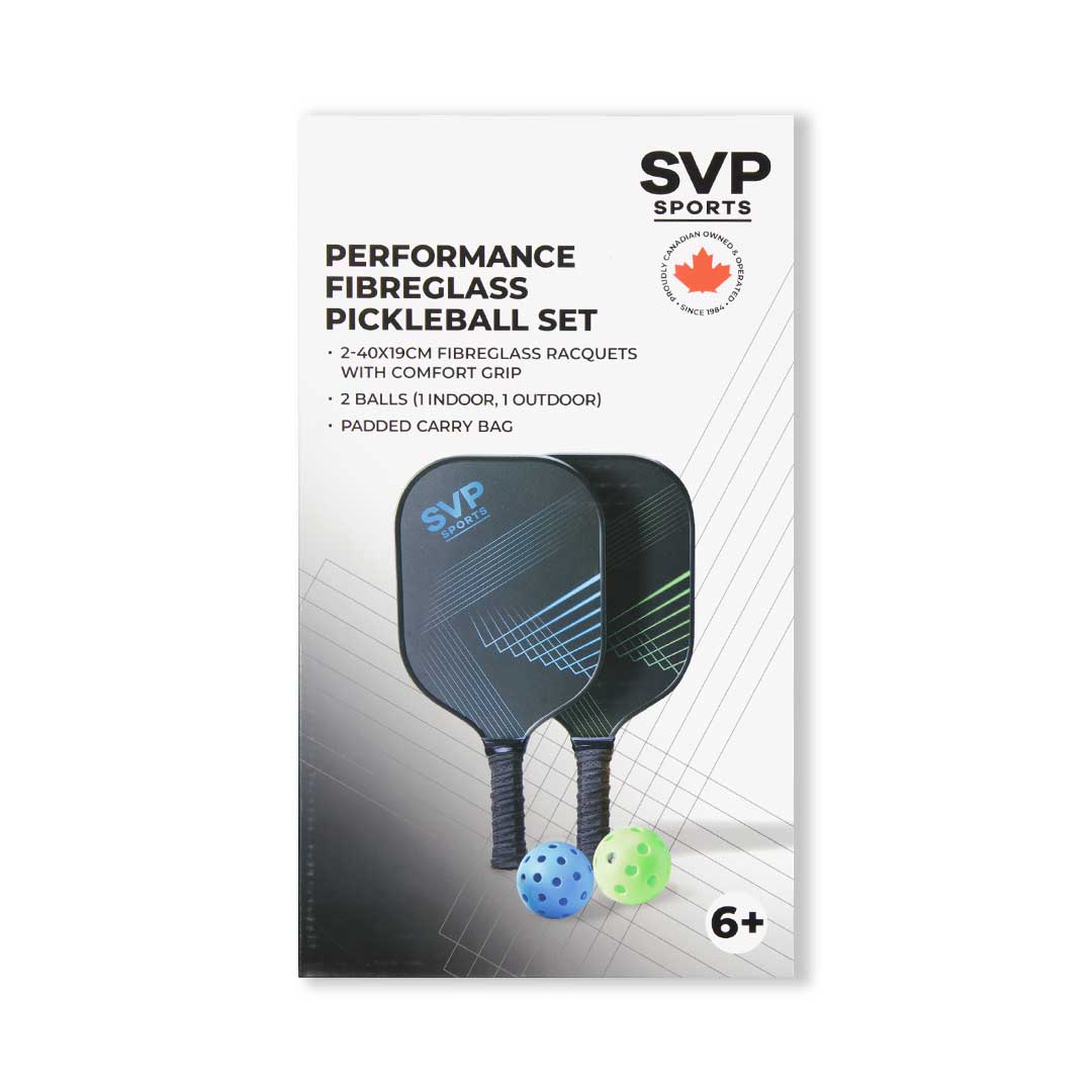 SVP Play - Fibreglass Pickleball Racquet Set (SSE1214) – SVP Sports