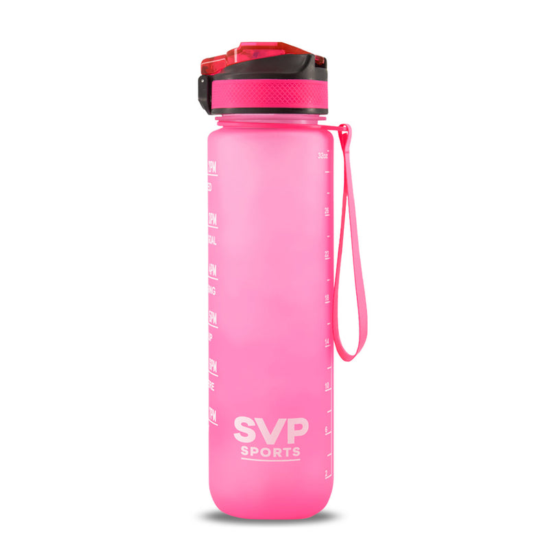 SVP Sports - 32oz Hydration Water Bottle (32OZ-DKPNK)