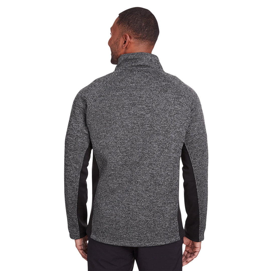 Spyder - Men's Constant Full Zip Jacket (187330 BKH-BK) – SVP Sports
