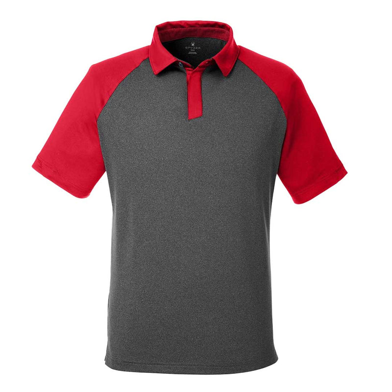 Spyder - Men's Peak Polo (S16533 BKH-RD)