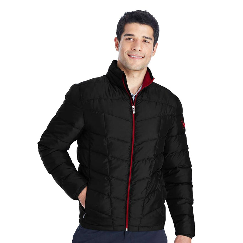 Spyder - Men's Pelmo Insulated Puffer Jacket (187333 BK-RD)