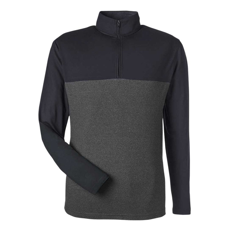 Spyder - Men's Spyre Flex Colourblock 1/4 Zip Pullover Sweater (S18024 BK-BKF)