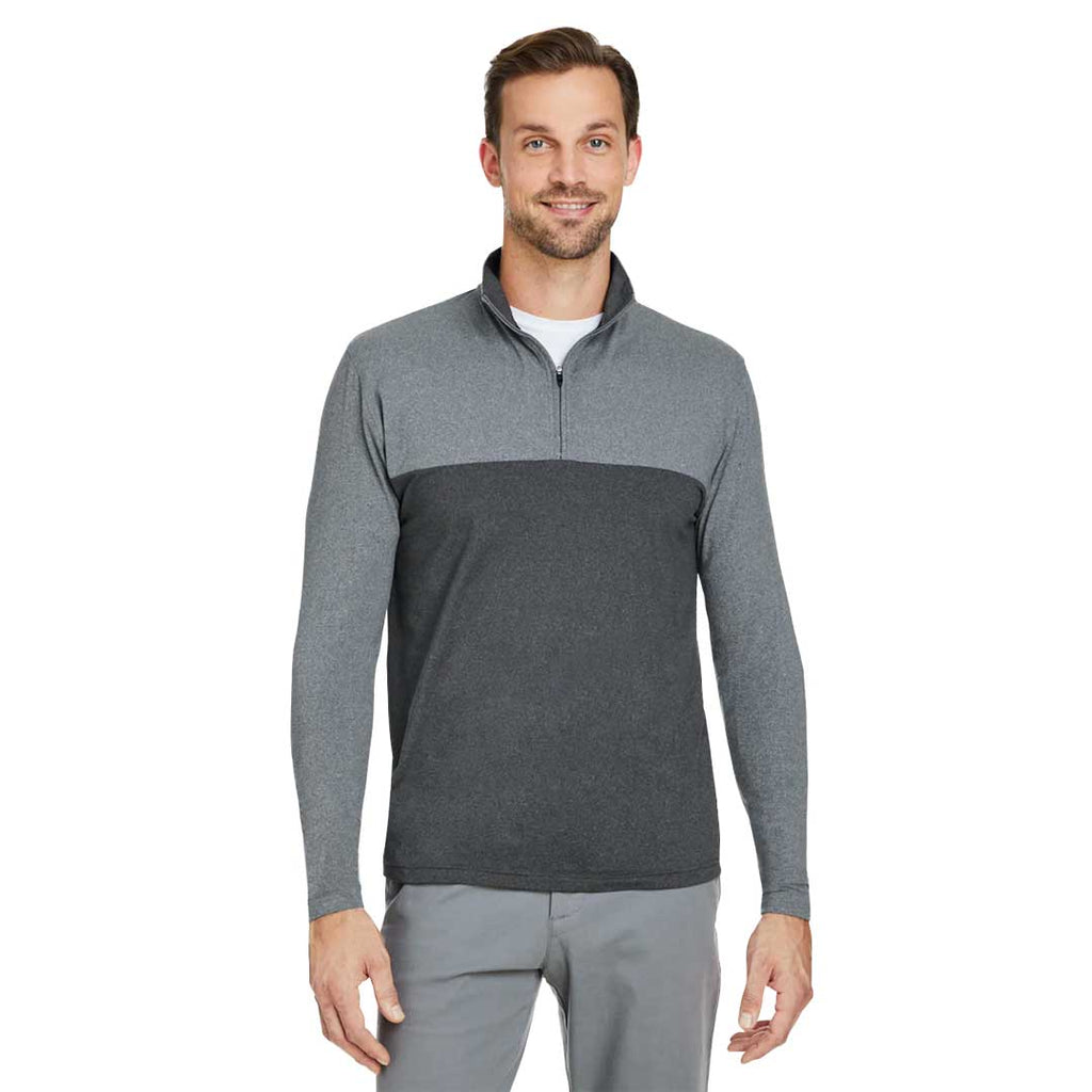 Spyder - Men's Spyre Flex Colourblock 1/4 Zip Pullover Sweater (S18024 PRF-BKF)