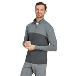 Spyder - Men's Spyre Flex Colourblock 1/4 Zip Pullover Sweater (S18024 PRF-BKF)