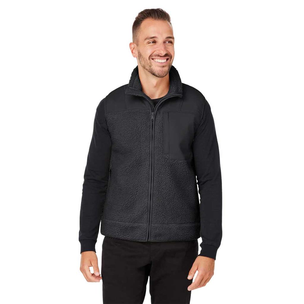 Spyder - Unisex Venture Sherpa Vest (S17965 BK)