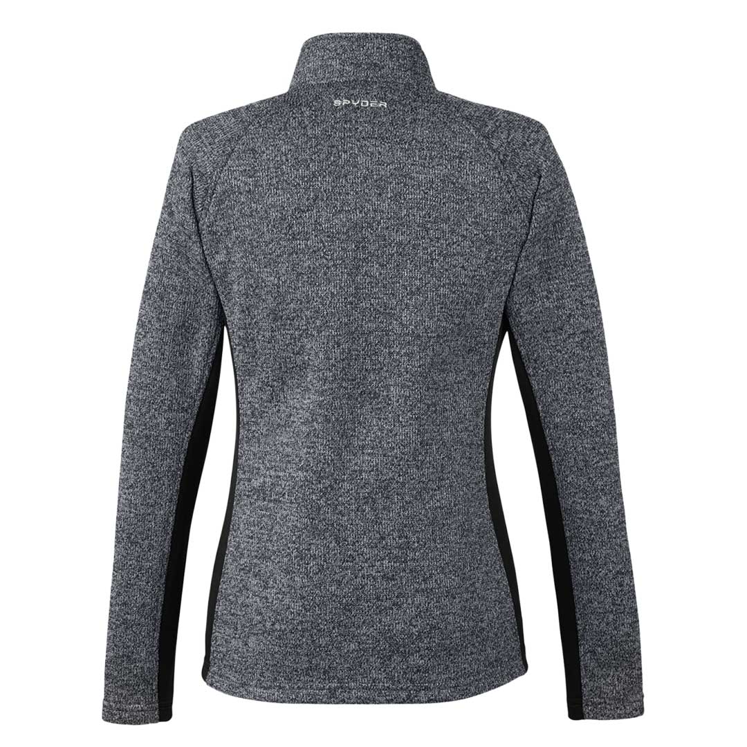Spyder - Women's Constant 1/2 Zip Pullover Sweater (S16562 BKH-BK