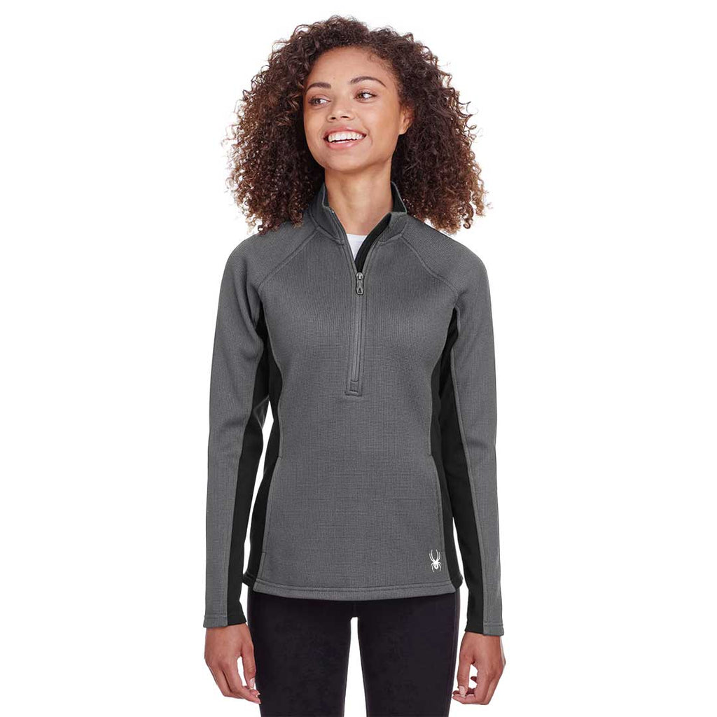 Spyder - Women's Constant 1/2 Zip Pullover Sweater (S16562 PR-BK)
