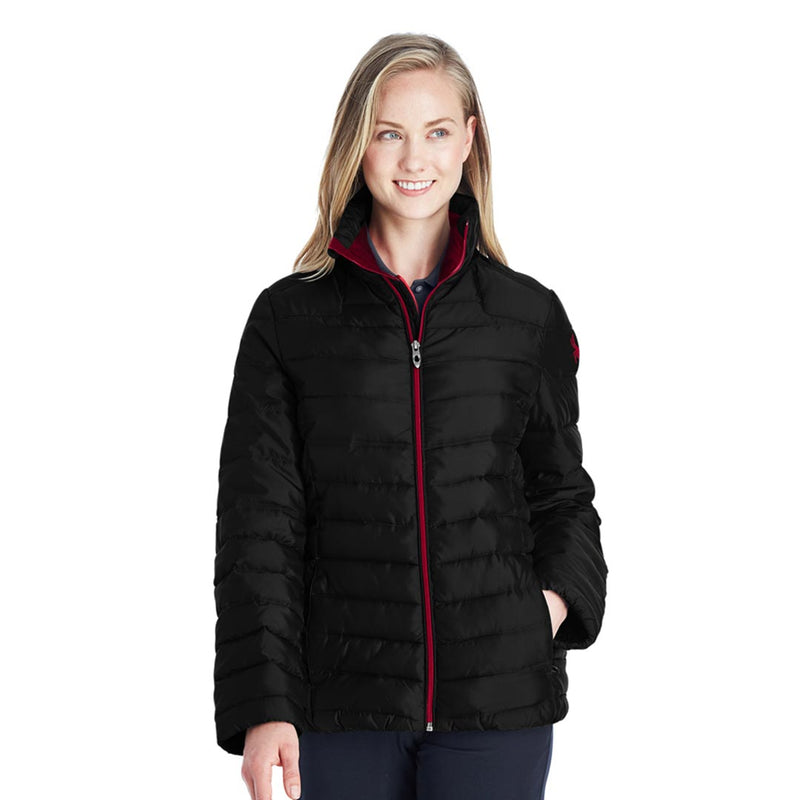 Spyder - Women's Insulated Puffer Jacket (187336 BK-RD)