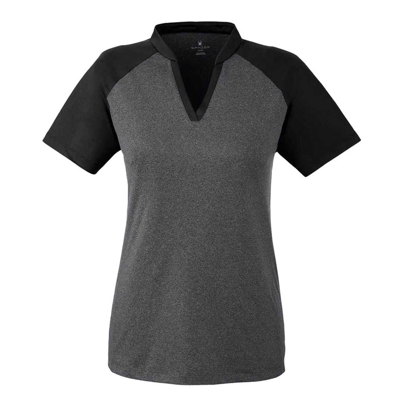 Spyder - Women's Peak Polo (S16564 BKH-BK)